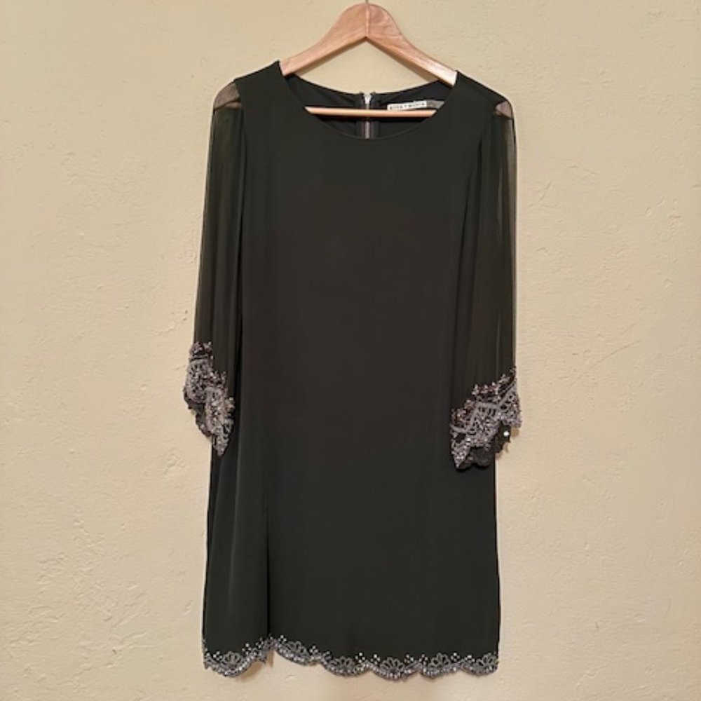 Alice + Olivia Silk Beaded Frieda Mini Dress - Picture 2 of 4